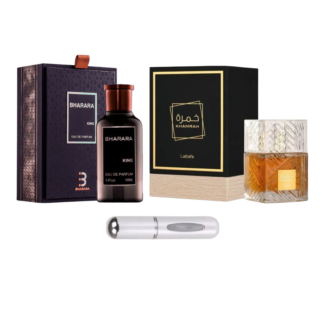 BHARARA COFRE+KHAMRAH COFRE+ PERFUMERO